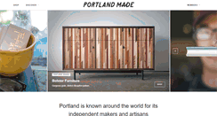 Desktop Screenshot of portlandmade.com